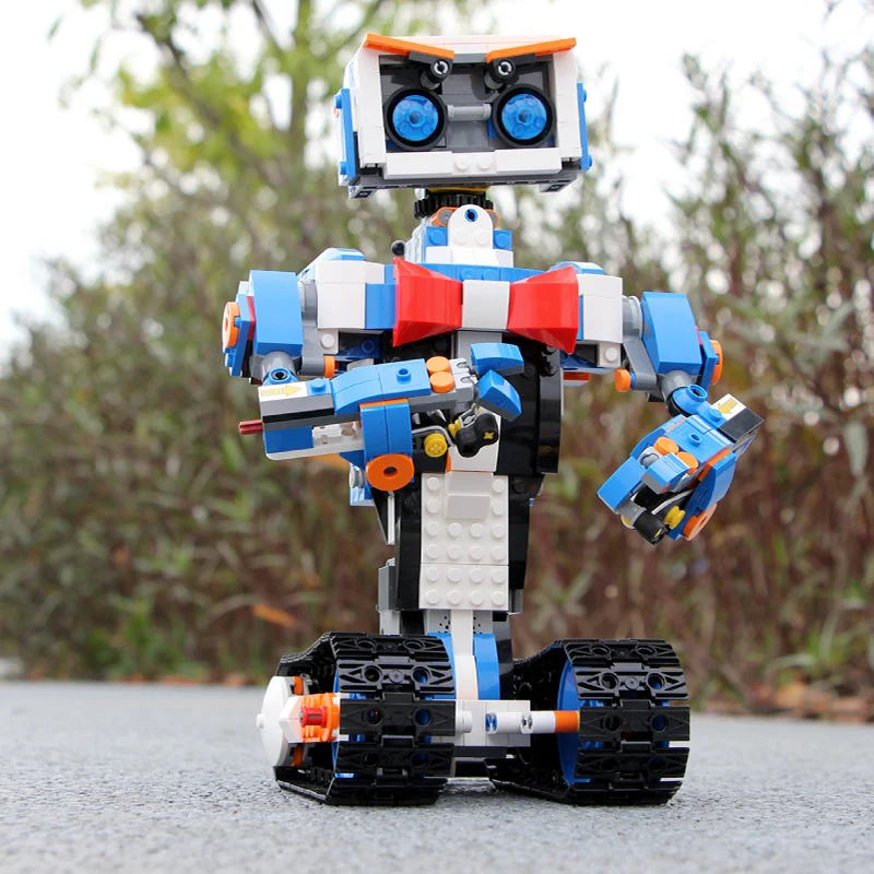 Mould King Moc Rc Intelligent Programming Robot Model Building Blocks High-Tech Educational Assembly Bricks Toys Gifts For Kids | Игрушки и