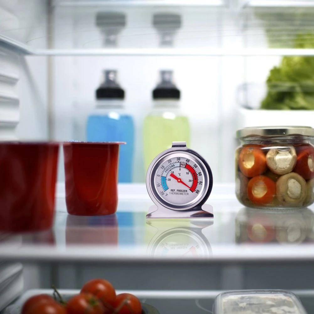 Холодильник морозильник термометр из нержавеющей стали тип циферблата