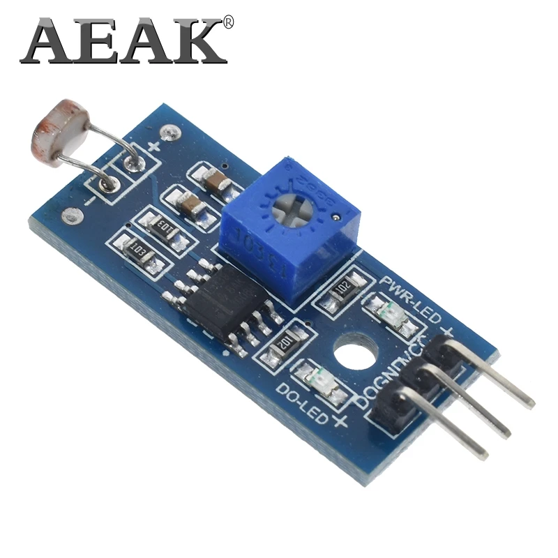 AEAK светочувствительный модуль датчика светильник модуль обнаружения для Arduino