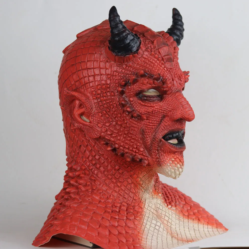 Игра Diablo демон Белиал косплей маски ребенок взрослый латексный шлем маска головные уборы лапы перчатки Хэллоуин маскарадный костюм реквизит костюм