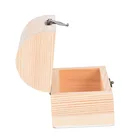 1 шт. деревянный Винтаж сундук дерево ювелирные изделия ящик для хранения Чехол