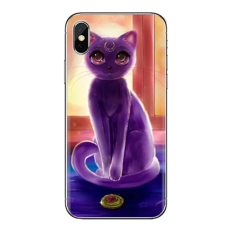 Чехлы для iPhone XS Max XR X 4 4S 5 5S 5C SE 6 6S 7 8 плюс samsung Galaxy J1 J3 J5 J7 A3 A5 с милым рисунком Сэйлор