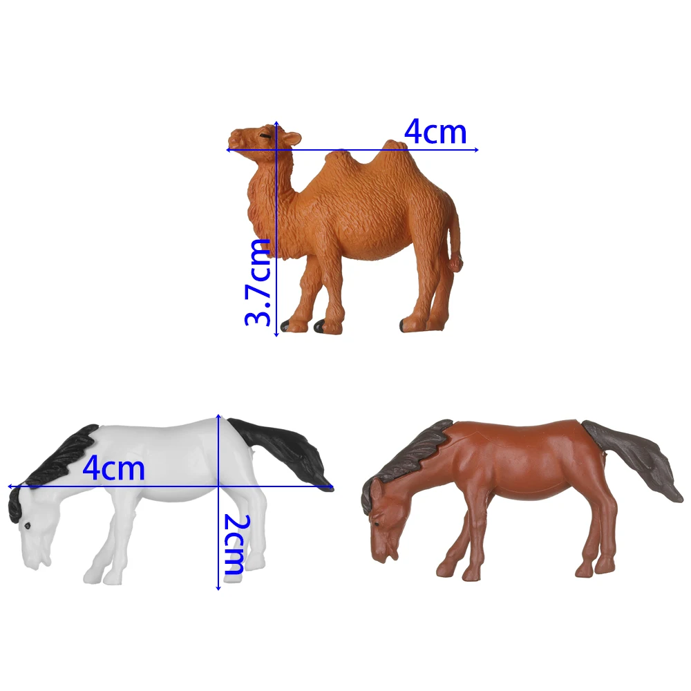 Смола ремесла бонсай микро пейзаж домашние украшения Имитация животных модель