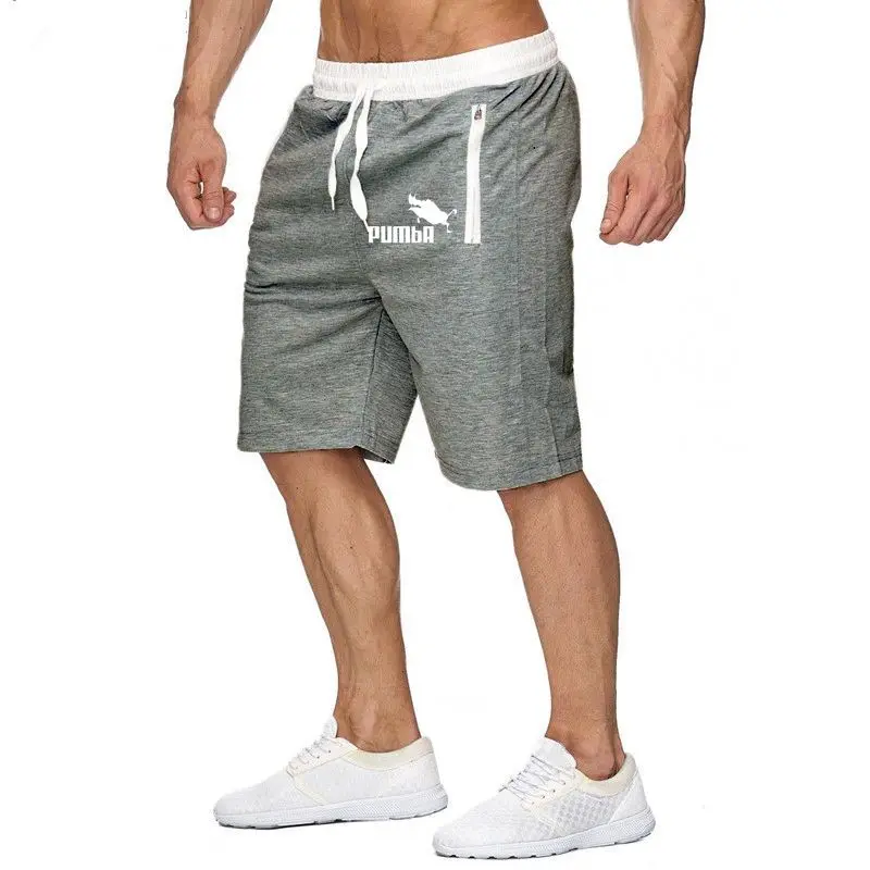 Новые забавные мужские шорты Симпатичные homme Pumba wo 100% хлопковые пляжные милые
