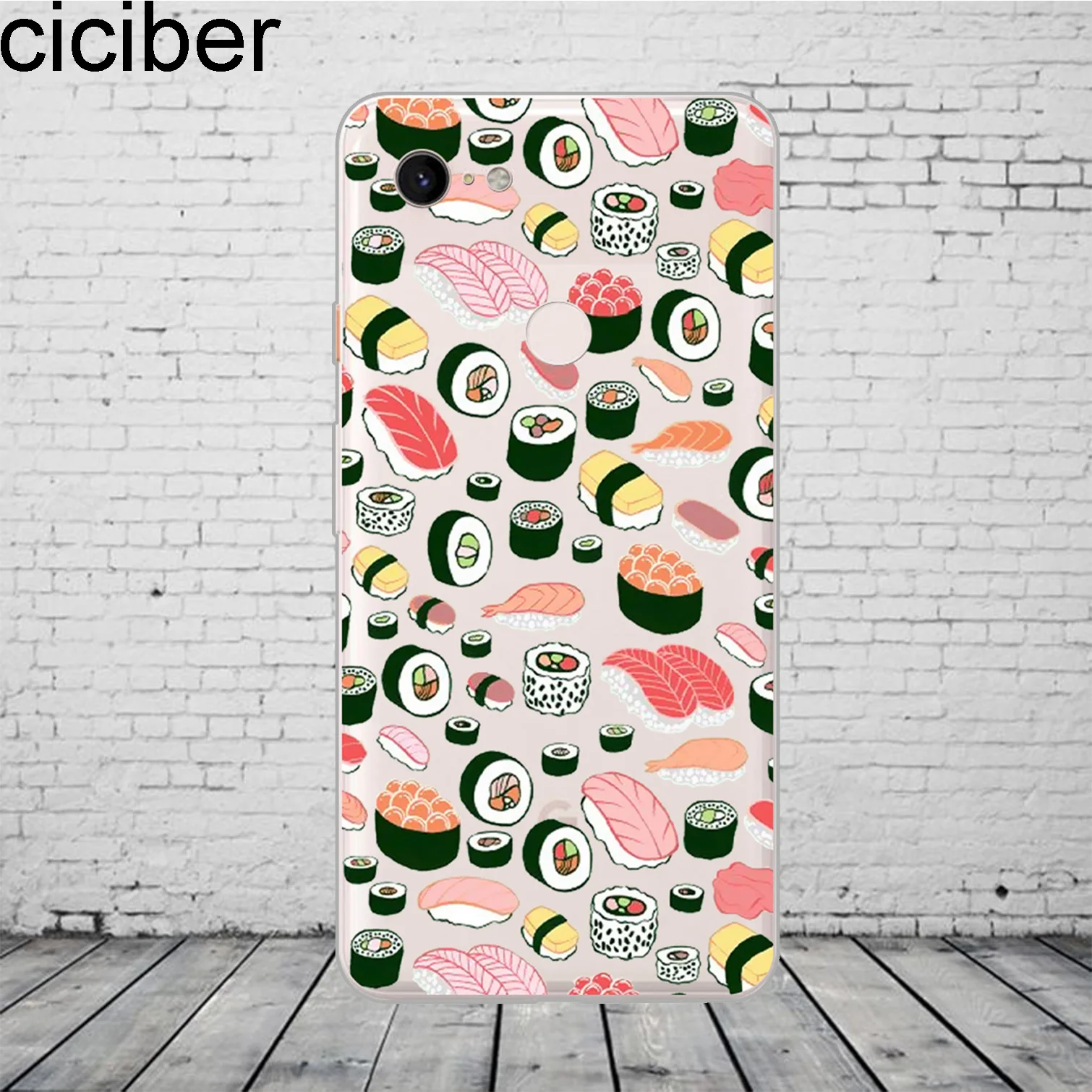 Ciciber еда картошки фри Кола гамбургер шаблон чехол для телефона Google Pixel 3 2 XL Мягкий