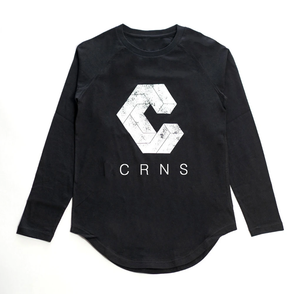 Футболка мужская облегающая с длинным рукавом хлопок топ для тренировок фитнеса