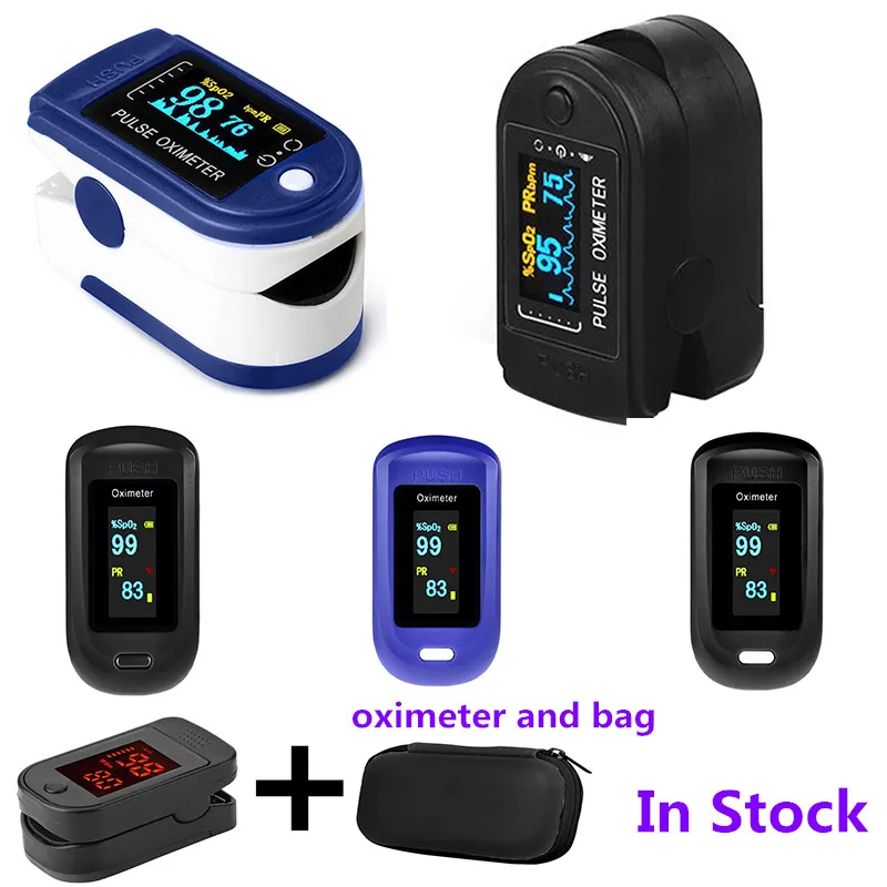 Медицинский пульсоксиметр светодиодный Пальчиковый Премиум оксиметр