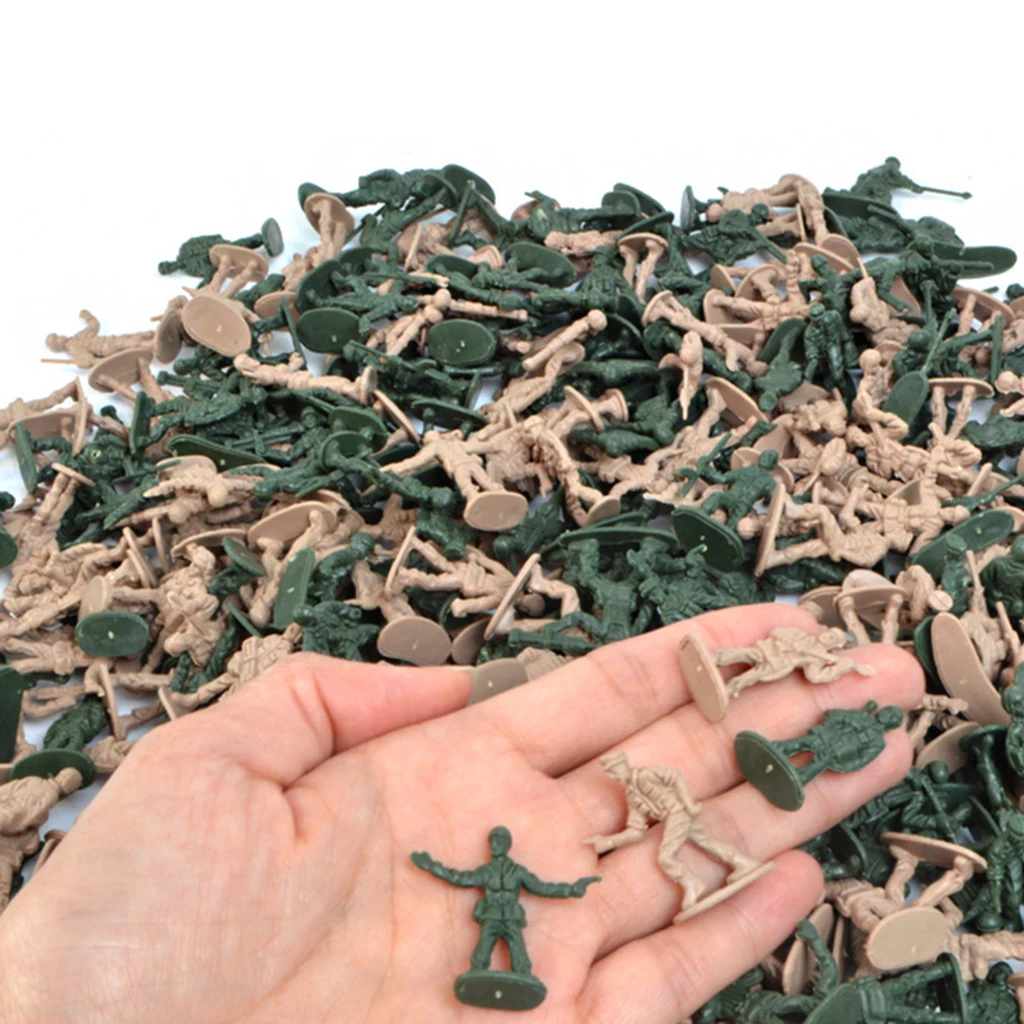 360 шт./компл. 1/72 фигурка солдатика песочный стол аксессуары | Игрушки и хобби