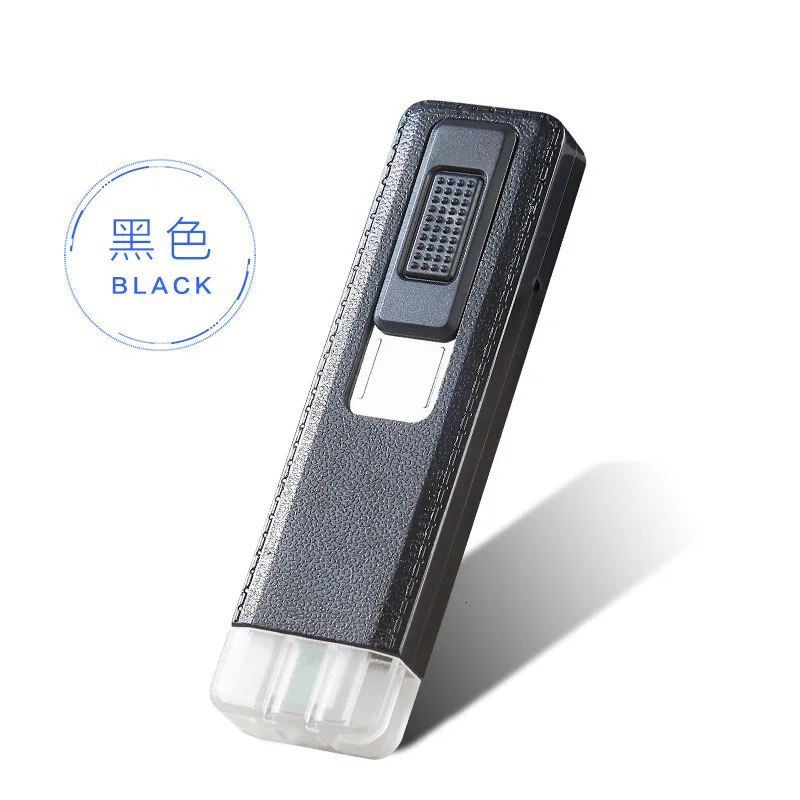 Мини-Usb Двусторонняя ветрозащитная зарядка точечный детектор дыма индивидуальность оригинальность электронная зажигалка