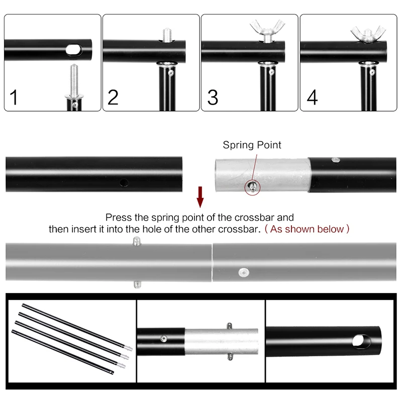 Green Screen Non-woven Background Support Stand Kit 20 Watt LED Hair Light Boom Studio Photo Video Lighting | Электроника