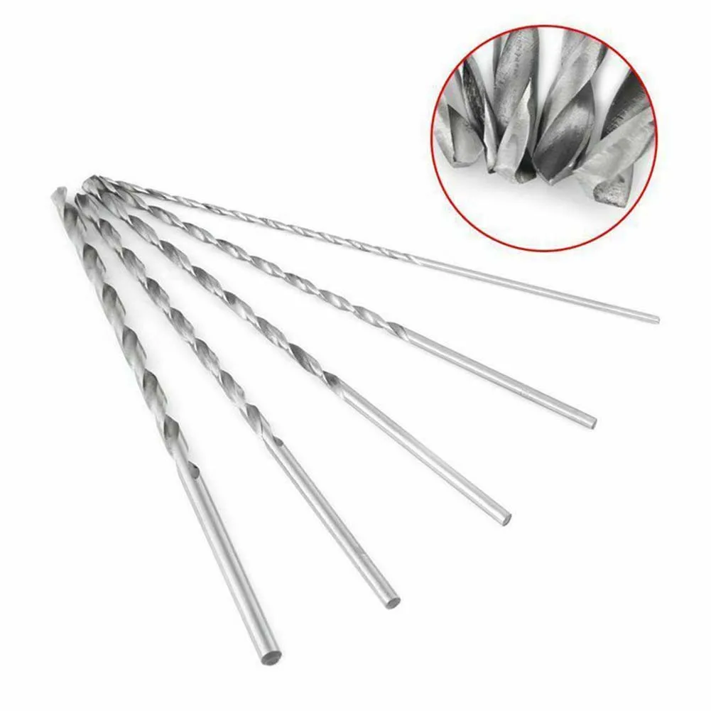 2/3/4/5/6mm HSS 160 мм сверла Удлиненные аксессуары инструмент Дерево Нержавеющая сталь