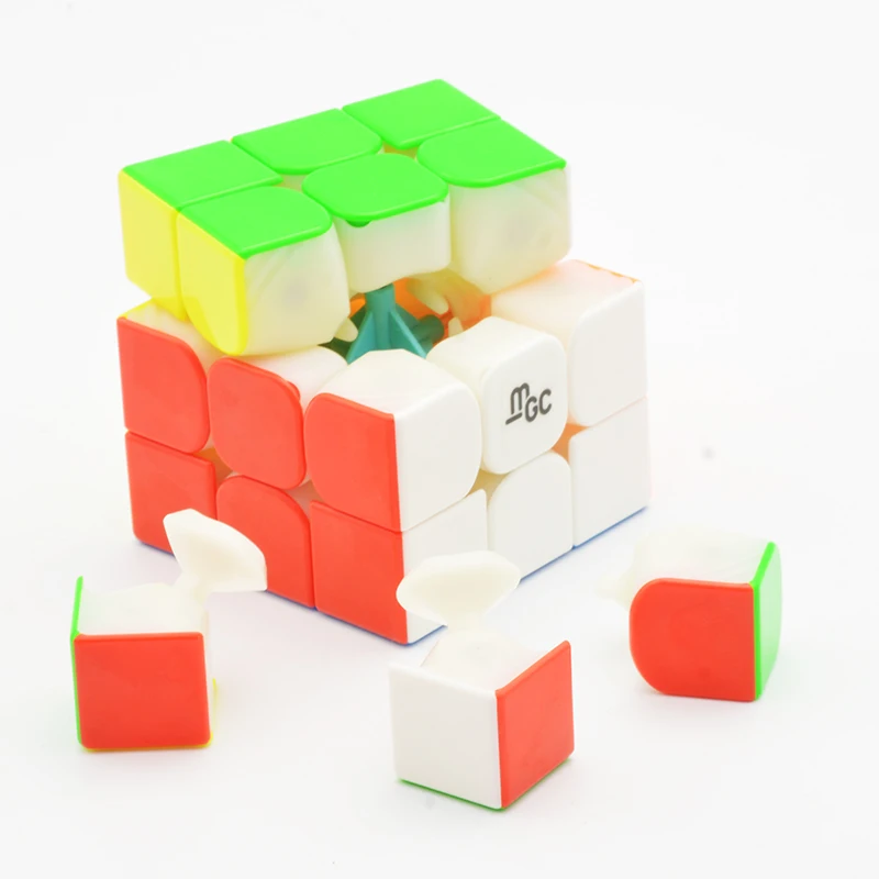 HelloCube YJ guanlong MGC3 II V2 M 3x3x3 Магнитный Волшебный куб Yongjun MGC скоростная головоломка для