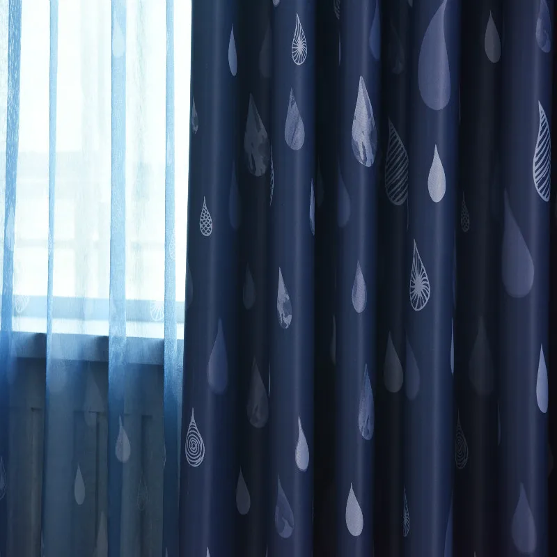 Curtain Geometric Pattern Check Printed Panel High Shading Rate Summer Window Treatment for Living Room Bedroom | Дом и сад