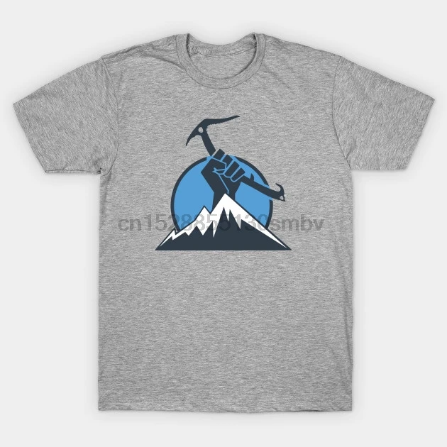 

Men tshirt Ice Climbing Power Ice Climbers T Shirt women T-Shirt tees top