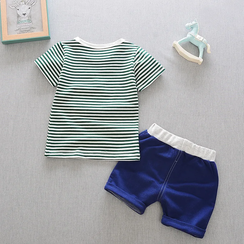 Комплекты одежды для мальчиков летний комплект маленьких детские спортивные