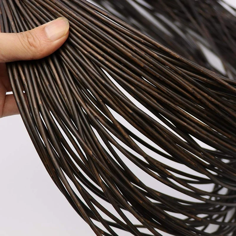 

500G Round Furniture 3mm PE Rattan Plastic Synthetic Rattan Weaving Material, Used for Table and Chair Components