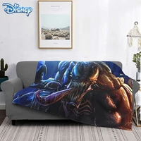 disney marvrl blankets the avengers venom plush warm flannel winter blanket bedspread on the bed plaid sofa bed cover plaid