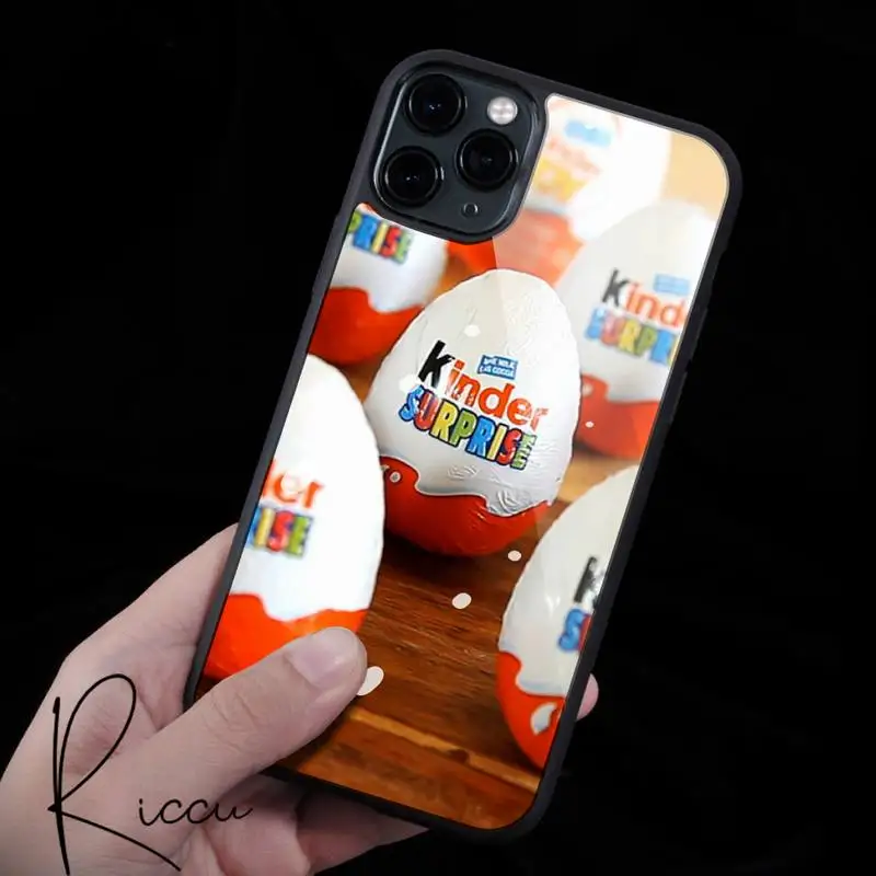 

KINDER JOY Surprise Phone Case Rubber for iPhone 12 11 Pro Max XS 8 7 6 6S Plus X 5S SE 2020 XR 12 Mini case