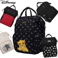 disney the lion king mummy bag wish usb interface diaper bag baby care large capacity nappy bag backpack mommy multifunction