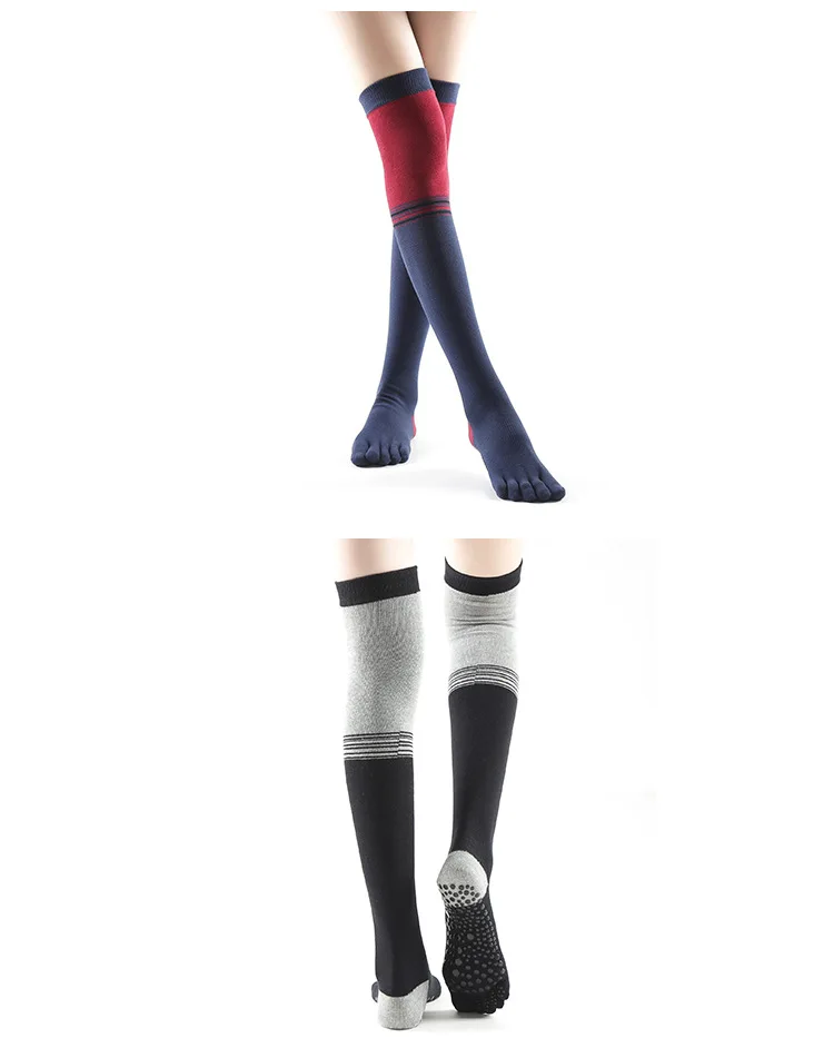 Женские носки выше колена для йоги танцевальные эластичные дышащие свободные |