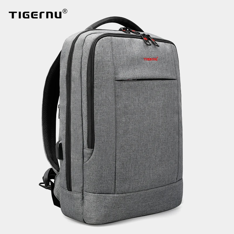 Tigernu 15 6 дюймовый рюкзак для ноутбука USB зарядка Молодежный тонкий женщин легкий