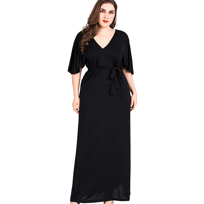 

Miaoke женское летнее шифоновое платье большого размера высококачественная одежда Модные Винтажные элегантные женские повседневные Длинные ...