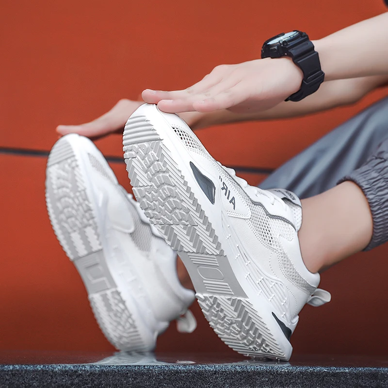 

Running Men Shoes Comfortable Light Casual Men's Sneaker Breathable Non-Slip Wear-Resistant Outdoor Walking Sport Chaussure
