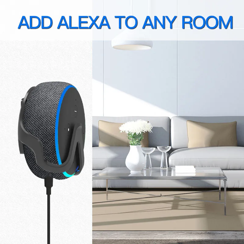 Розетка настенное крепление вешалка держатель кронштейн для эхо точка 3 го