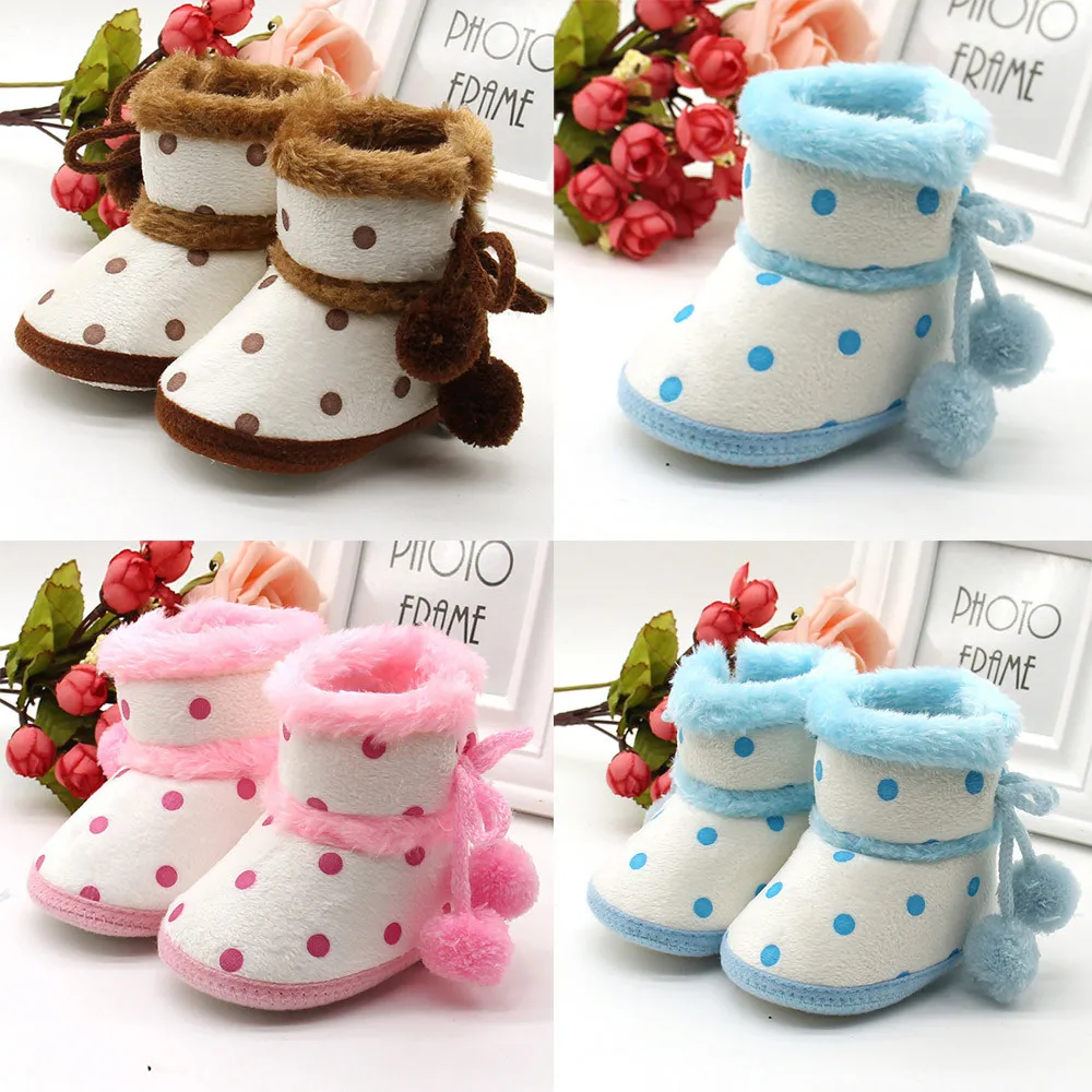 2020 зимние мягкие ботинки для маленьких девочек и мальчиков новорожденных теплые