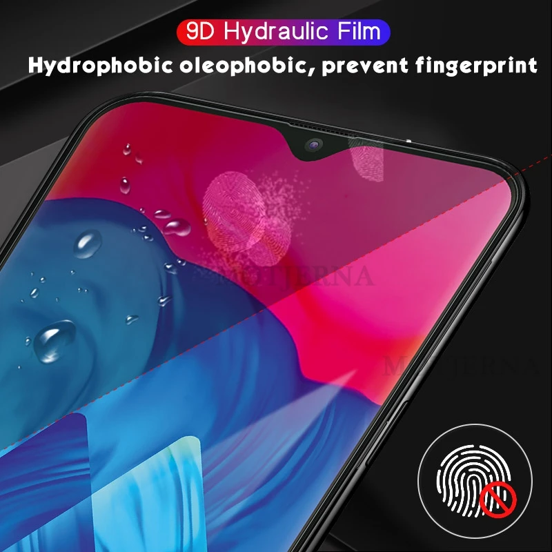 9H премиум-класса из мягкой гидрогель пленка для samsung Galaxy M10 M20 M30 A30 A50 A10 A20 A60 A70 A80 A90 9D