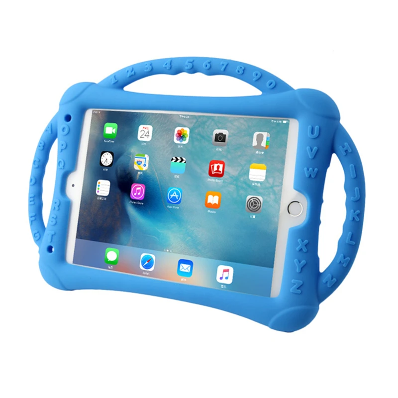 Для iPad 10.2 2019 2020 чехол силиконовый противоударный детский нетоксичный