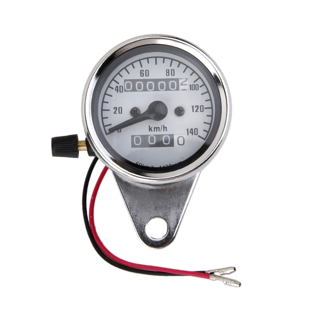 12V мотоцикл Скутер двойной одометр спидометр Speedo метр 0 140 км/ч|Измеритель