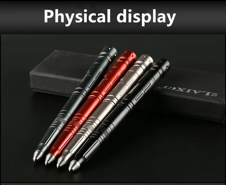 Многофункциональная тактическая ручка из вольфрамовой стали для самообороны