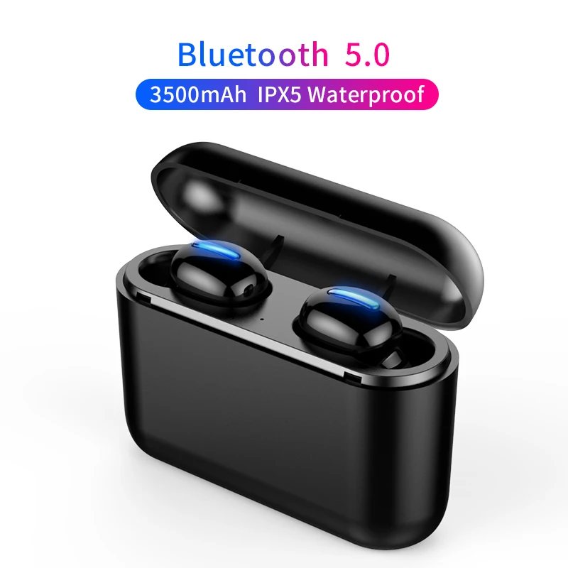 Q32S Bluetooth наушники 5 0 Handsfree Беспроводные спортивные 3D стерео водонепроницаемые