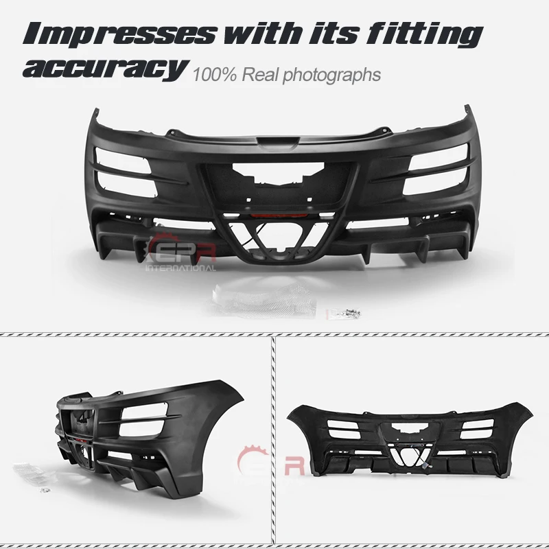 FRP Bumper For HONDA CRZ 10.2 -12.8 CR-Z ZF1 SBLK Style Glass Fiber Rear Body Kit Tuning Trim Racing Part | Автомобили и