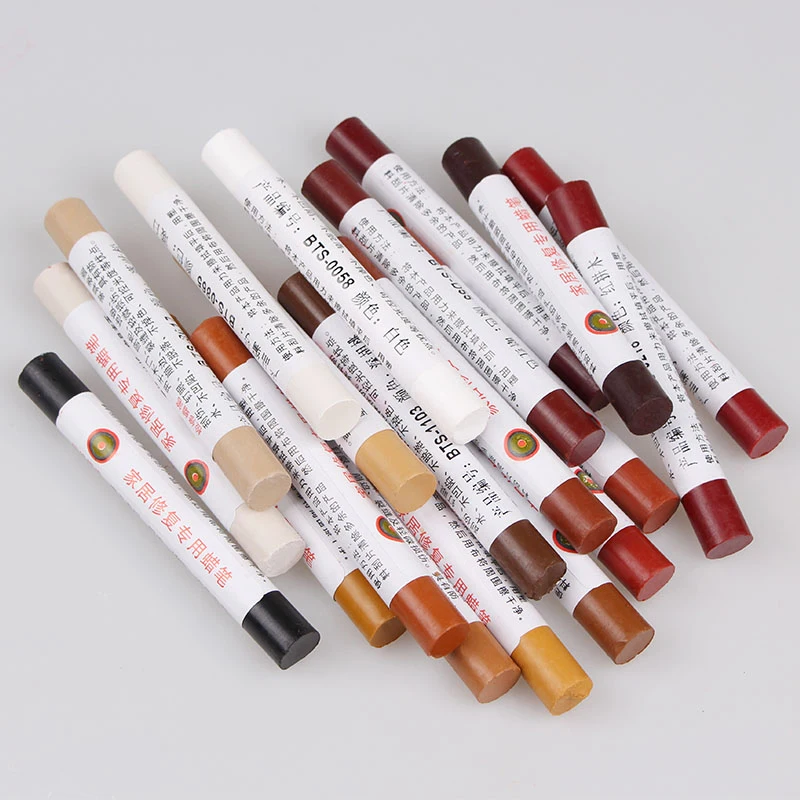 20 шт./компл. краска для мебели ремонта пола Восковая карандаш царапин ручка