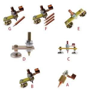 Магнитный съемник для жестких бирок для электронного отслеживания товара зажим заземления разъем с проводящий стержень штифт для сварочной машины авто ремонт кузова инструменты дропшиппинг