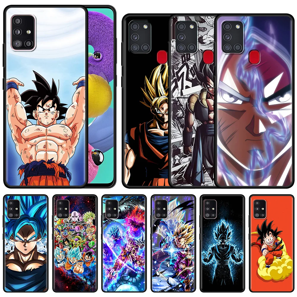 Аниме Дракон мяч для Samsung Galaxy A51 A71 A21s A12 A31 A41 M31 мягкий чехол телефона с