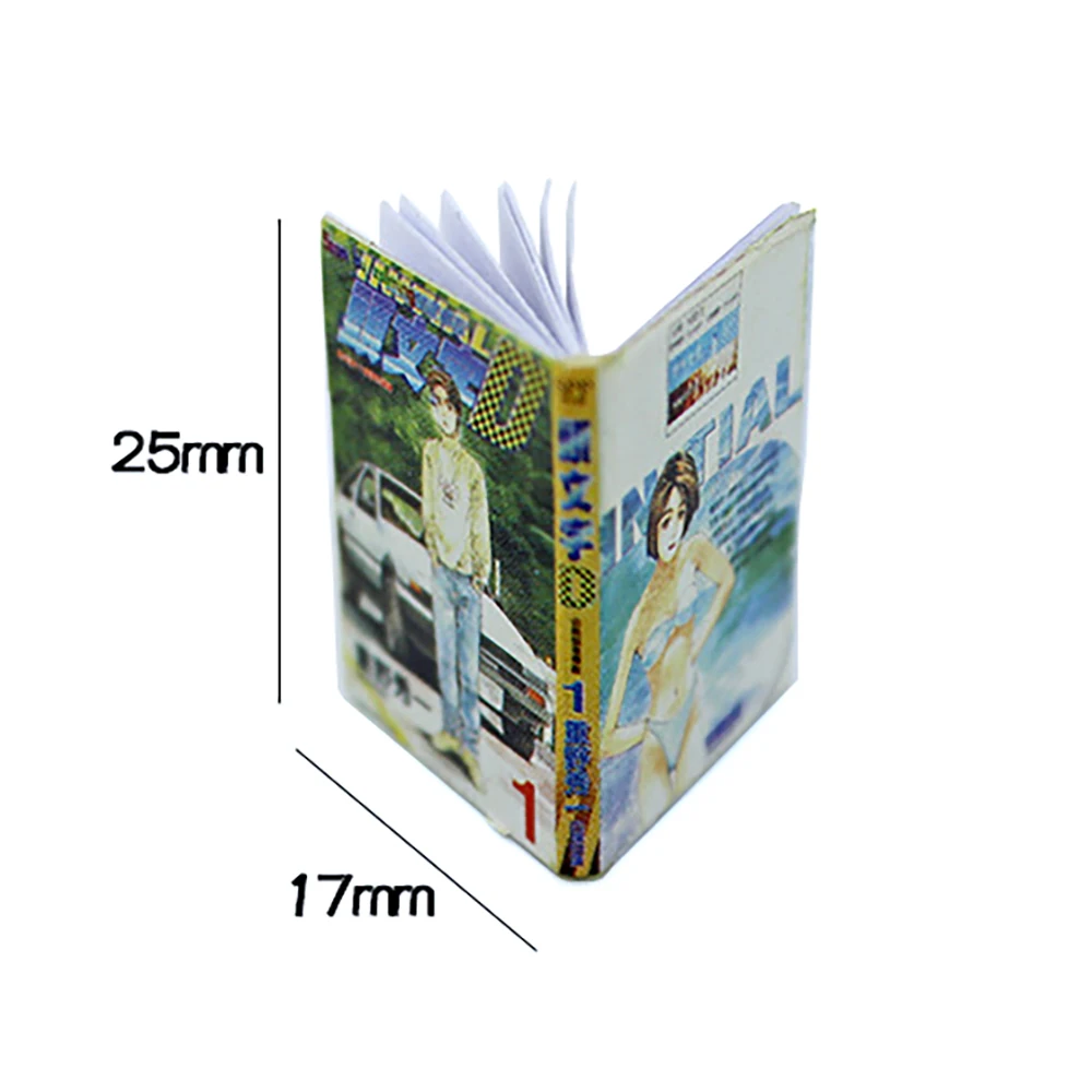 Аксессуары для радиоуправляемых автомобилей 3 шт. мини журнал комиксов 1/10 Rock Crawler