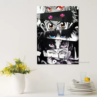anime hunter x hunter eyes pictures canvas home decoration paintings poster hd prints wall art modular modern for living room