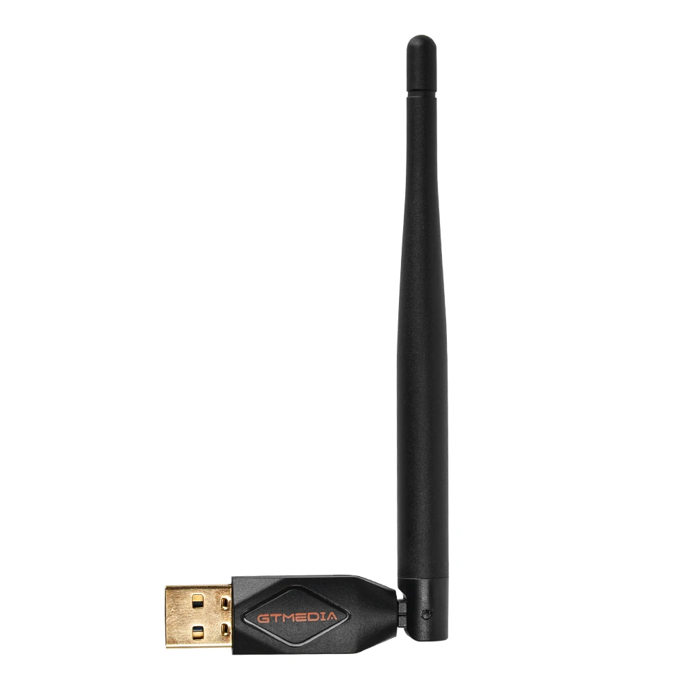DTMEDIA USB Wi-Fi с антенной адаптер LAN для ТВ-приставки спутникового ресивера Freesat V7