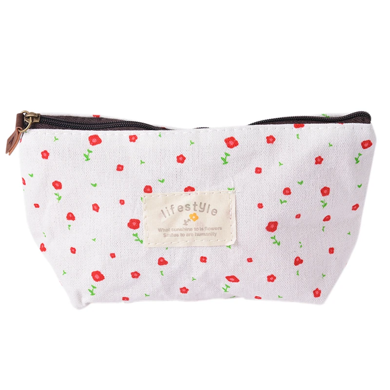 Женские сумки с изысканным цветочным принтом тканевые косметички женские модные