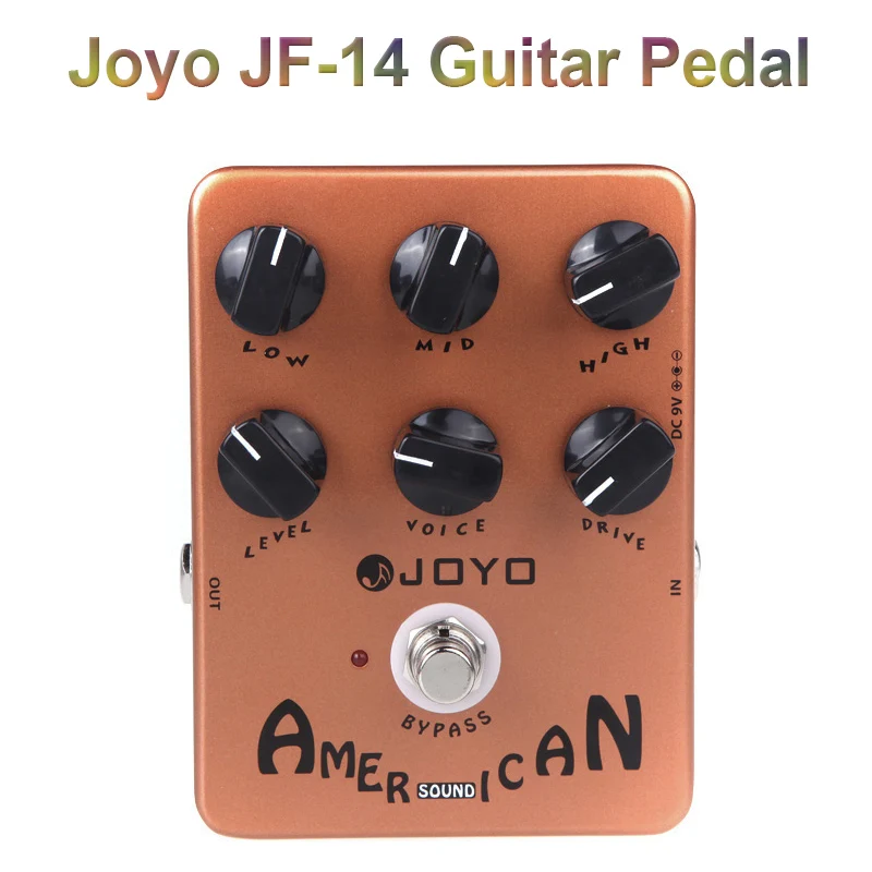 JOYO D-SEED Dual Channel Digital Delay Guitar Effect Pedal American/British Sound Amp Simulator Parts |
