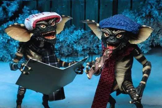 NECA Gremlins зимний костюм 2 упаковки фильм Gremlins инопланетянин набор Gremlin Greta фигурка модель игрушки оригинальная коллекция