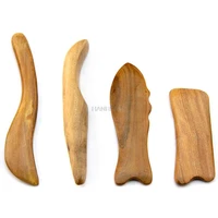 wooden wooden massager scrapping plate incense wood water ebony sandalwood detoxification scrapping suit