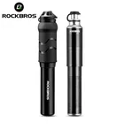 Велосипедный насос ROCKBROS, светильник легкий мини-насос из алюминиевого сплава, с клапаном