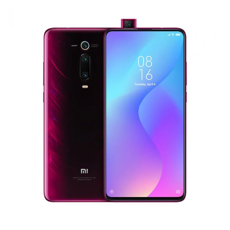Красный Глобальная версия Xiaomi mi 9T Pro(Red mi K20 Pro) 6GB 128GB Snapdragon 855 NFC Смартфон 48MP Тройная задняя камера 4000mah - Цвет: Красный