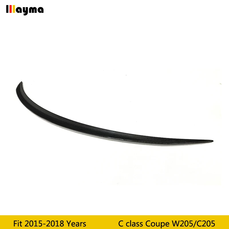 Стильный спойлер C63 для заднего багажника из углеродного волокна Benz C класса C180 C250