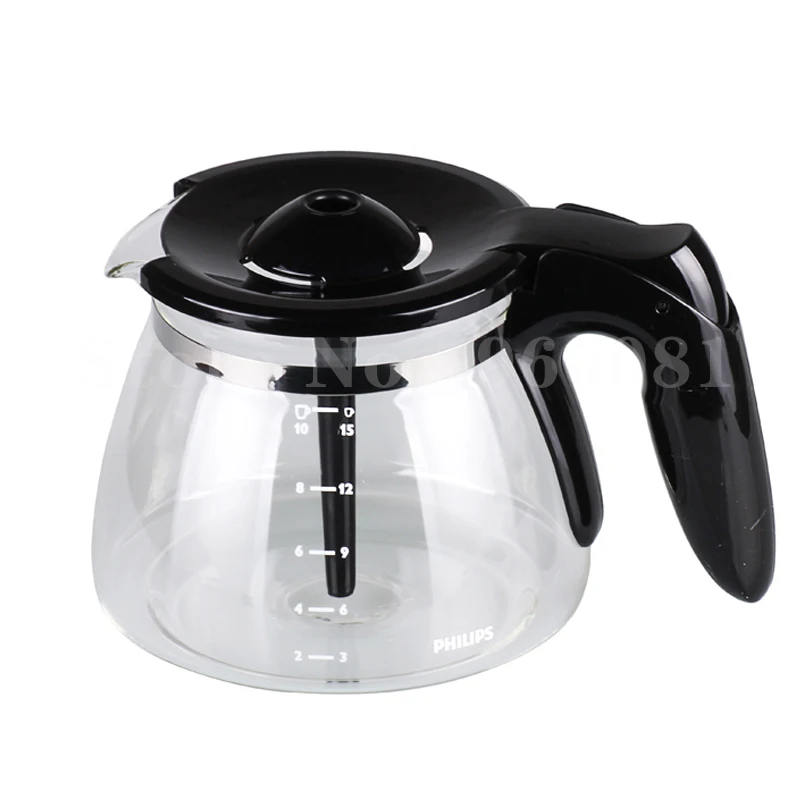 Original Coffee maker Glass jug for Philips HD7447 HD7457 HD7461 HD7462 Maker spare parts accessories | Бытовая техника