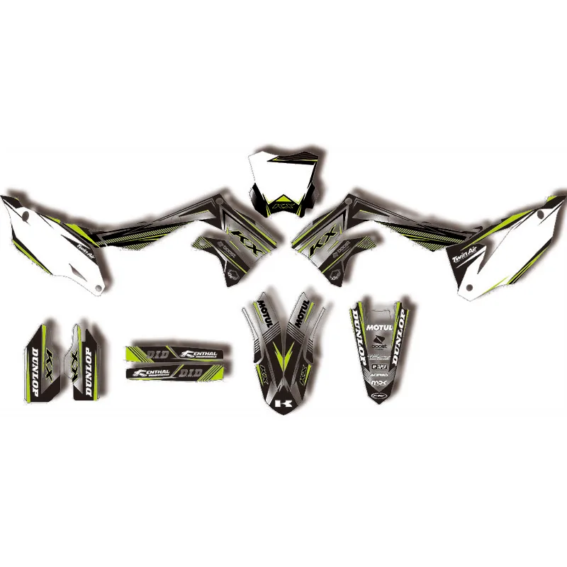 

Полный набор графических наклеек для KAWASAKI KXF450 2019